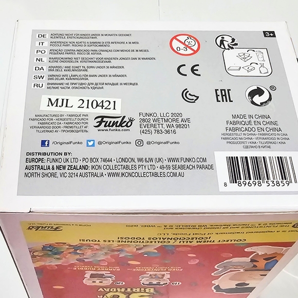 Funko POP Ad Icons Fred Flintstone with Fruity Pebbles Cereal 119 Vinyl Figure - Picture 8 of 9